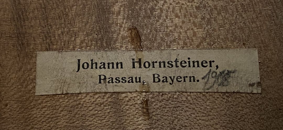 Hornsteiner Johann - Passau Anno 1908 - C-433